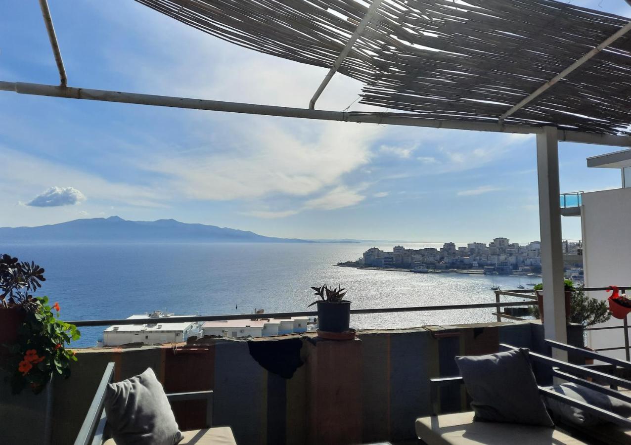 Vive Mare Hotel Sarande Bagian luar foto